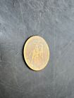 Lone Ranger Brass Token Hi Yo Silver Lucky Horseshoe Coin Medallion Good Luck
