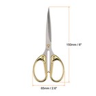 6  Stainless Steel Vintage Scissors For Embroidery Sewing Craft Gold