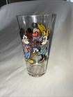 Pepsi Collector Series Vintage 1978 Mickey   Minnie Mouse Glass 6 5 