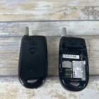 Set Of 2 Motorola V188 Black   Silver T-mobile Rare Flip Cell Phone Bundled