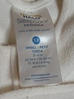 Halo Baby Fleece Sleep Sack Swaddle Size Small 3-6 Months White
