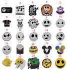 The Nightmare Before Christmas Individual Pin Disney Park Trading Pins Brand New