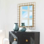 Pair Townsend Xl 40  Hand Crafted Iron Wall Vanity Mirrors Uttermost 09805
