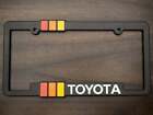 Toyota Heritage Striped License Plate Frame Fits Tacoma Taco Tundra 4runner Fj 