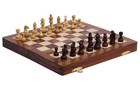 Magnetic Travel Chess Set 7x7 Folding Wooden Board Handmade Classic Game