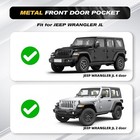 Door Storage Pocket Organizer Box For Wrangler Jl 2018-24 gladiator Jt 2020-24