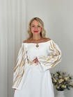 Custom Embroidered Dress Women   Ukrainian Vyshyvanka   Made To Measure
