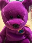 Ty Beanie Baby - Millennium The Bear  8 5 Inch  - Mwmts Stuffed Animal Toy