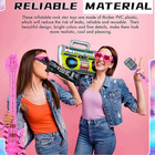 Inflatable Rock Star Set Guitars Inflatable Saxophone Bass Lute Microphones Mobi