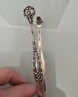 Sterling Silver Antique Whiting Manufacturing Co Scroll Design Tongs Approx 1896