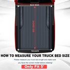 5ft Roll-up Soft Vinyl Tonneau Cover For 2005-2015 Toyota Tacoma 60 Inch