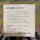 Golf Buddy Aim W12 Golf Gps Watch Black