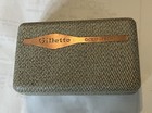 Vintage Gillette Gold Tech Safety Razor Set W  Tweed Case     Near Mint Condition