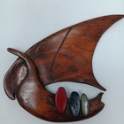 Wooden Hand Carved Sail Ships Varigated Sizes