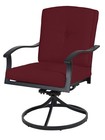 3-piece Outdoor Furniture Setting  Red Patio Bistro Set  Chair   Table - 250 Lbs