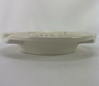 Vintage Budweiser White Round Ashtray King Of Beers 5 25  Haeger Usa Table Desk