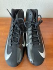 Nike Vapor Pro Mens Mid Detachable Football Cleats Black 511343-001 Size 14 5