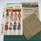 Vintage   64 Original Mccall   s Pattern 7480 Skipper Doll Barbie Sister Uncut Minty