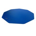 Crafttex 9mat  Chair Mat For Hard Floors  Blue 38  X 39 