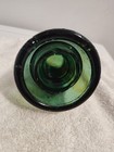 Vintage Brookfield Glass Insulator Dark Green