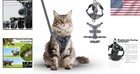Escape-resistant Cat Chest Straps     Adjustable Mesh Harness With Leash  Size S
