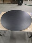 36 Inch Round Formica 909-58 Knife Edge Laminate Table Top   base Not Included  