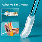24pcs Disposable Silicone Ear Wax Remover Sticky S l Ear Pick Cleaner Tool 