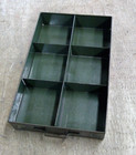 Single Drawer From Vintage 4 Drawer Green Metal Industrial Utility Parts Cabinet