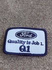 Vintage Rare Ford Quality Is Job 1 Automotive Patch New J2