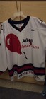 Allen Americans Hockey Jersey Game Worn Signed Liberati  28 Specialty Night