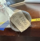 Rare Sealed The Who Simpsons 40x60 Subway Poster Roger Daltrey Pete Townshend