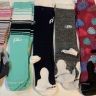 Unisex Nwot Pro Compression Knee High Compression Socks 7 Pair Lot   