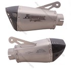 For Bmw S1000r S1000rr 2010-2014 System Slip On Exhaust Pipe Muffler Tips Escape