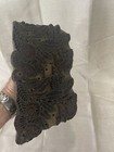 Vintage Textile Printing Block Bunta Hand Carved Wood Benares India 20th C 