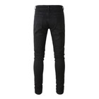 Skinny Classic Jeans For Men  Stretch Denim  Pleated Comfortable  Rolled Hem