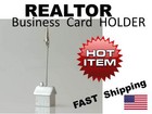 Real Estate Agent Business Card Holder - Marketing Tools - Pos - Realtor Supply