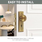 Mortise Lock Set Antique Brass Door Knobs Vintage Interior Door Hardware
