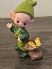 Vintage Josef Original Pixie Elf Slung Shot Mushroom  Green Japan Ns