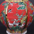 Chinese Porcelain Qing Qianlong Gilding Enamel Flowers And Birds Vase 10 43 Inch