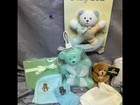 Below Wholesale Lot Of 9 New Green Baby Items -socks  Bear Lovee ganz Rattle-new