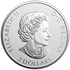 5 For  245 -  2020 Canada  2 Woodland Caribou 3 4 Oz Reverse Proof Silver Coin