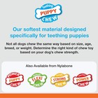 Nylabone Puppy Ring Bone Chew Toy - Puppy Chew Toys For Teething - Puppy Supplie