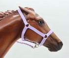 Breyer Model Horse Halter Set  traditional 1 9 Scale   standard lilac  1