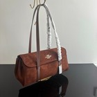 Cdb06 Bridget Flap Shoulder Bag Vintage Brown maple