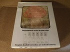 Vintage Malina Hook-a-rug Kit Area Rug Wall Hanging New Mushrooms 20  X 27  Mib