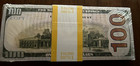 100 X  100 Notes 10k Stack Looks Real Film Movie Prop Replica Copy Play Money