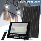 Commercial 2000000lm Led Solar Street Flood Light Outdoor Dusk To Dawn Wall Lamp