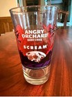 Angry  Orchard Hard Cider Scream Beer 16 Ounce Halloween Glasses --  Lot Of Two