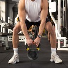 Balancefrom Cast Iron Kettlebell  Single  30 Lbs