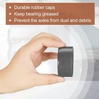 4 Pcs Trailer Bearing Dust Caps 1 98 Inch Rubber Bearing Covers Boat Wheel Hub